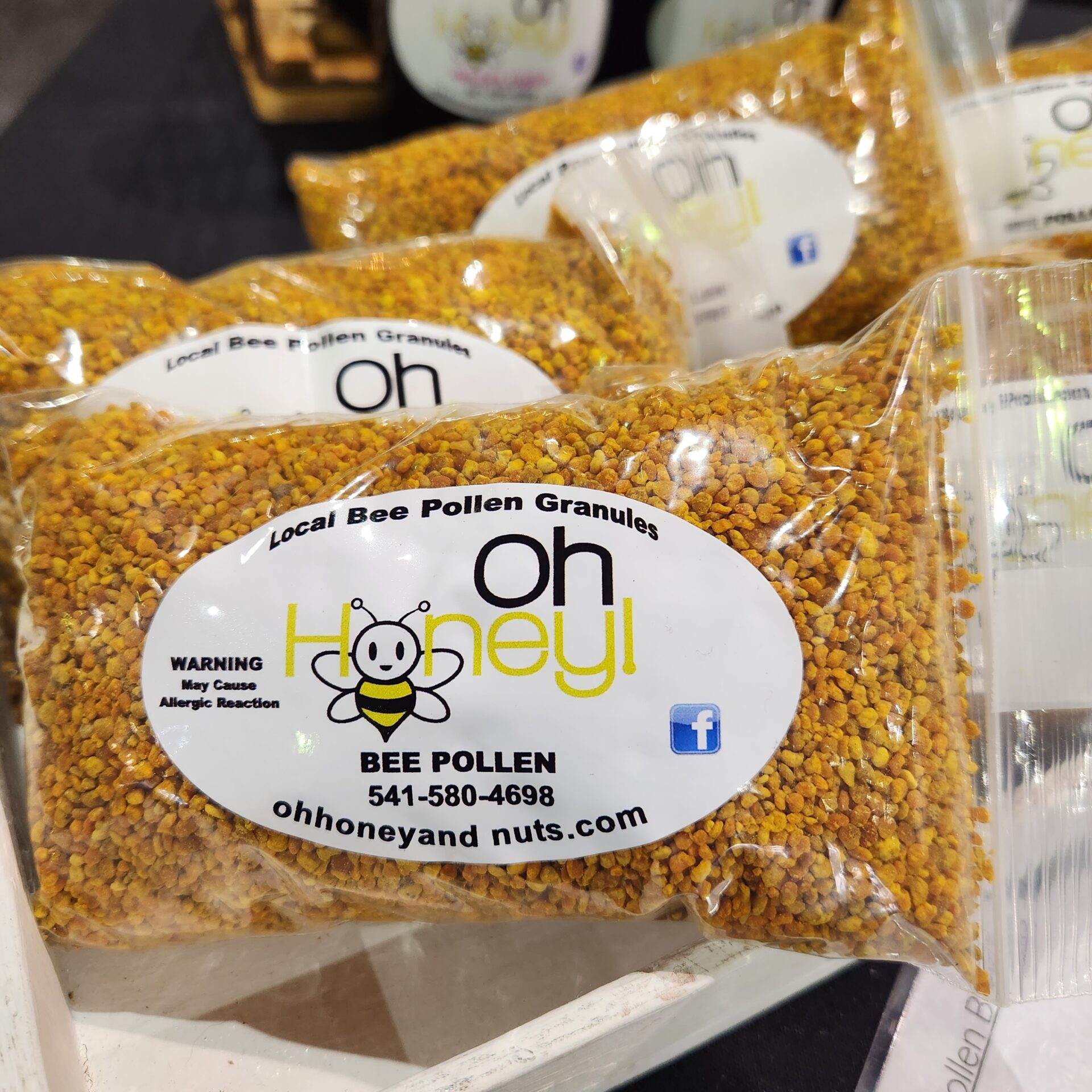 Bee Pollen Granules-1/2lb. Package